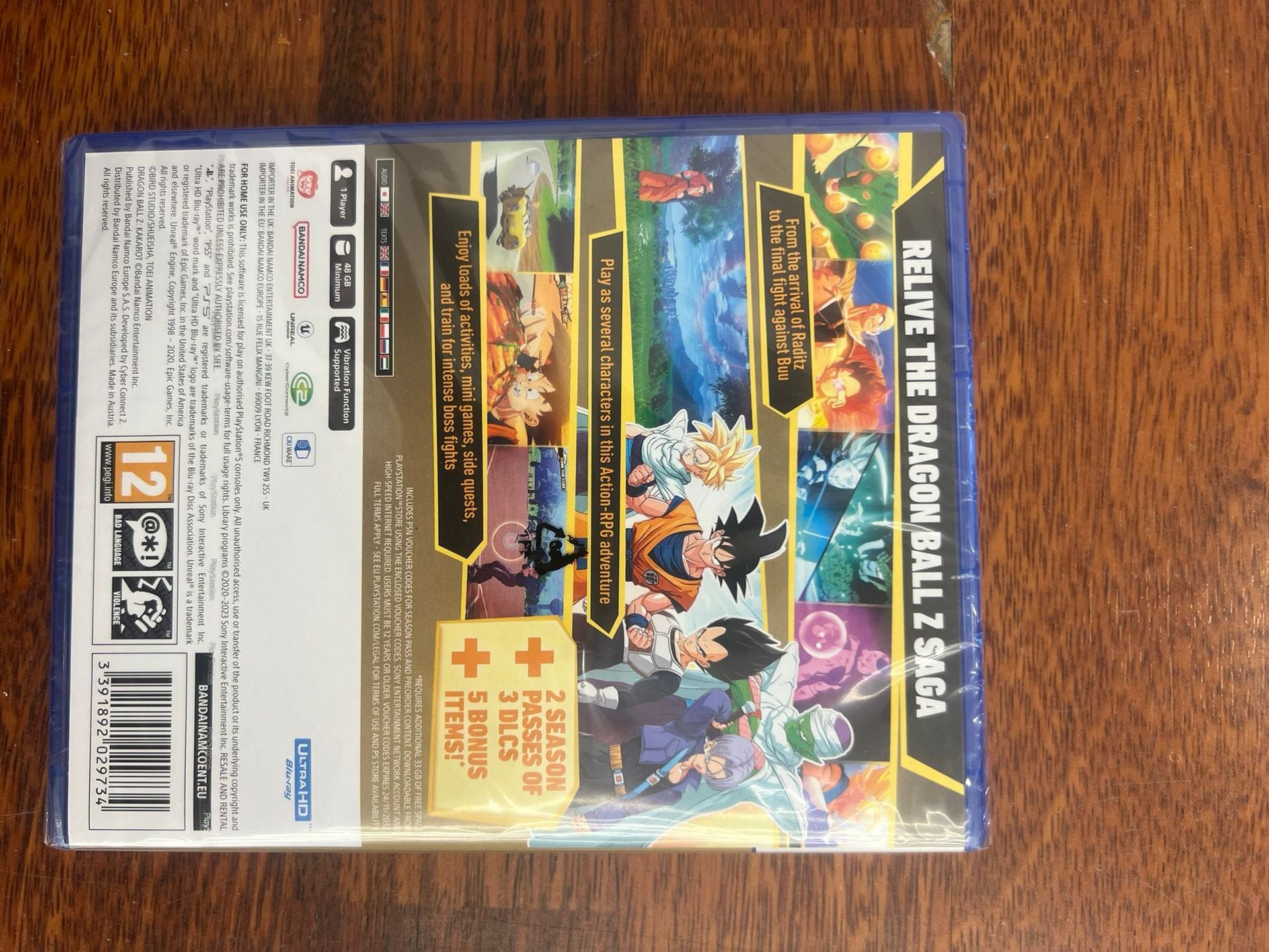 Dragon Ball Z Kakarot Legendary Edition PS5 UK Dragon Ball Z Kakarot Legendary Edition PS5 UK